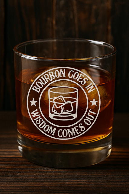 Bourbon Goes In, Wisdom Comes Out