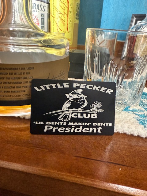 Little Pecker Membership Club Card *President*